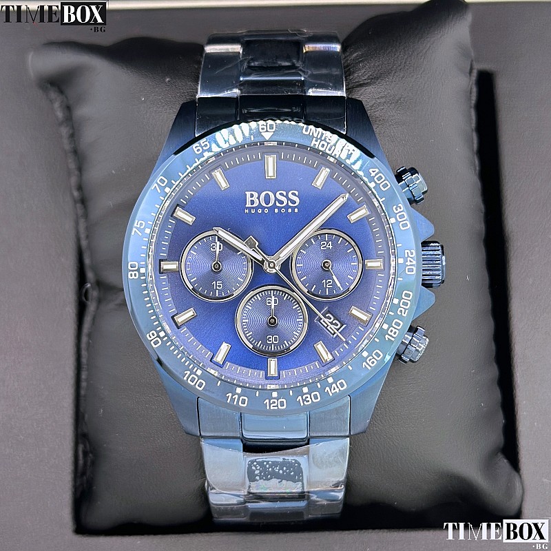Hugo Boss 1513758 Hero Chronograph | Син часовник за мъже